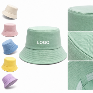 Classic Cotton Twill Bucket Hat - Multi-Color Sun Protection Headwear