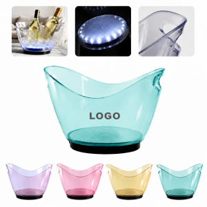 Luminous 400oz Large Capacity LED Beverage Chiller Bucket