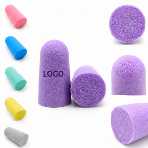 Soft Contoured Foam Earplugs for Noise Reduction and Travel